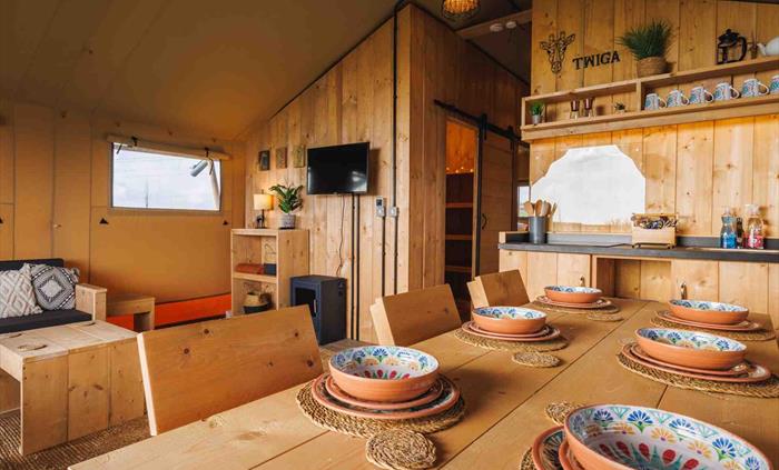 Twiga Safari Tent Interior